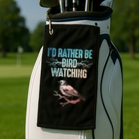 Best Birdwatching Art For Birding Nerd Bird Lovers Golf Towel