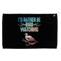 Best Birdwatching Art For Birding Nerd Bird Lovers Grommeted Golf Towel