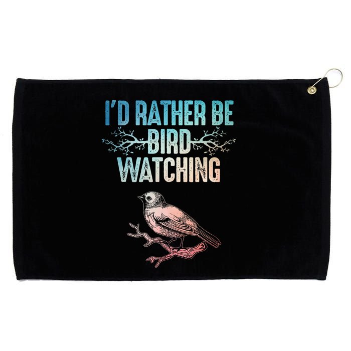 Best Birdwatching Art For Birding Nerd Bird Lovers Grommeted Golf Towel