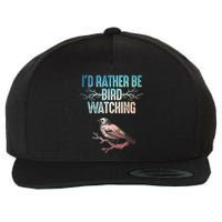 Best Birdwatching Art For Birding Nerd Bird Lovers Wool Snapback Cap