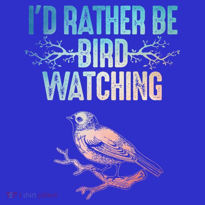 Best Birdwatching Art For Birding Nerd Bird Lovers Tall T-Shirt