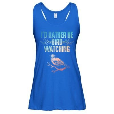 Best Birdwatching Art For Birding Nerd Bird Lovers Ladies Essential Flowy Tank