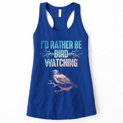 Best Birdwatching Art For Birding Nerd Bird Lovers Womens Tank Top