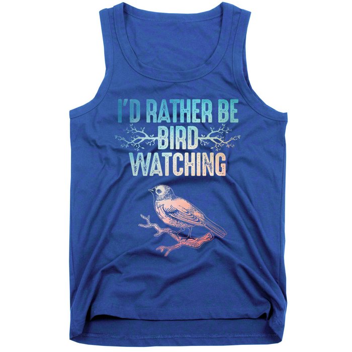 Best Birdwatching Art For Birding Nerd Bird Lovers Tank Top