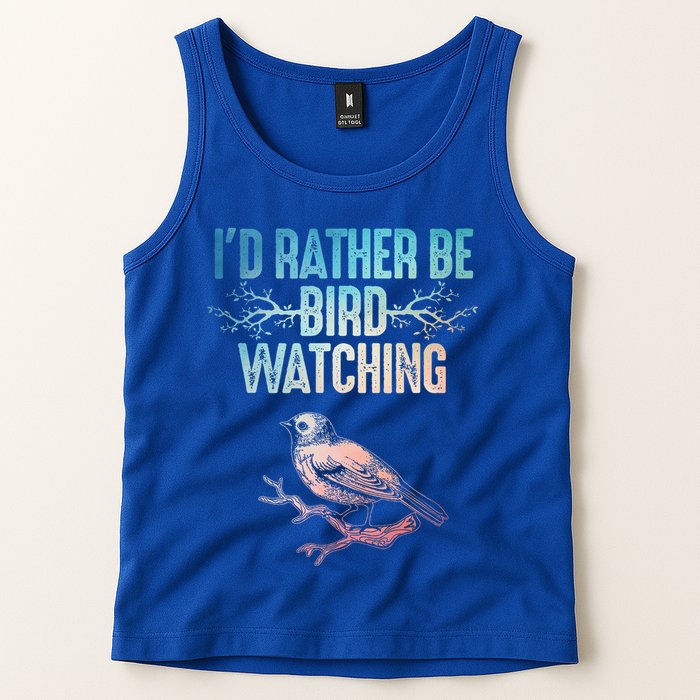 Best Birdwatching Art For Birding Nerd Bird Lovers Tank Top