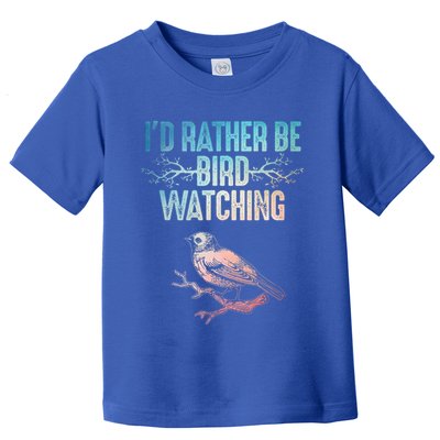 Best Birdwatching Art For Birding Nerd Bird Lovers Toddler T-Shirt
