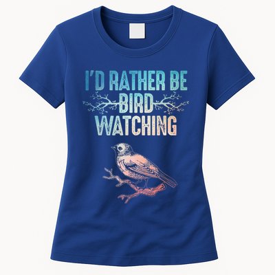 Best Birdwatching Art For Birding Nerd Bird Lovers Womens T-Shirt
