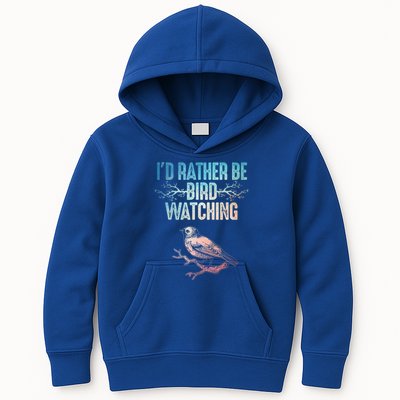 Best Birdwatching Art For Birding Nerd Bird Lovers Kids Hoodie
