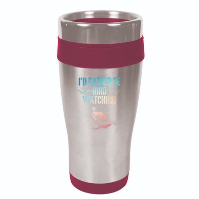 Best Birdwatching Art For Birding Nerd Bird Lovers 16oz Travel Tumbler