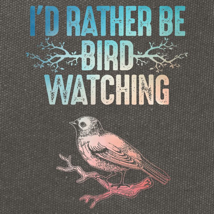 Best Birdwatching Art For Birding Nerd Bird Lovers Cotton Canvas Backpack