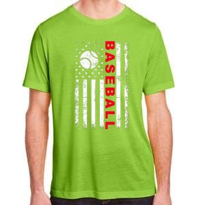 BaseballUSAFlagDesign Adult ChromaSoft Performance T-Shirt