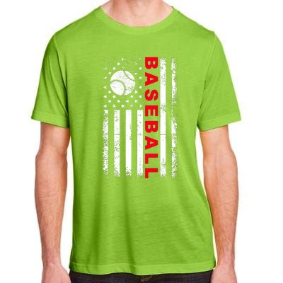 BaseballUSAFlagDesign Adult ChromaSoft Performance T-Shirt