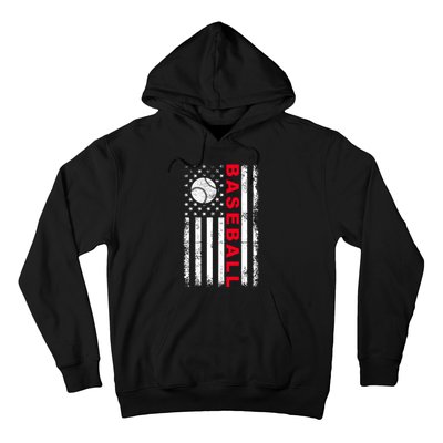 BaseballUSAFlagDesign Hoodie