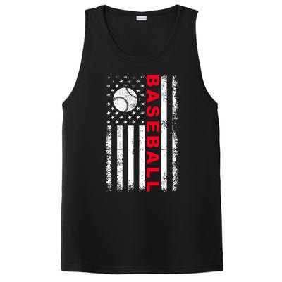 BaseballUSAFlagDesign PosiCharge Competitor Tank