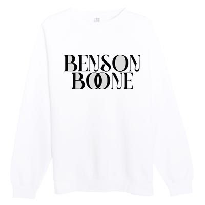 B.E.N.S.O.N B.O.O.N.E Alone Costume Premium Crewneck Sweatshirt