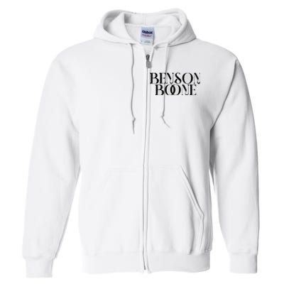 B.E.N.S.O.N B.O.O.N.E Alone Costume Full Zip Hoodie