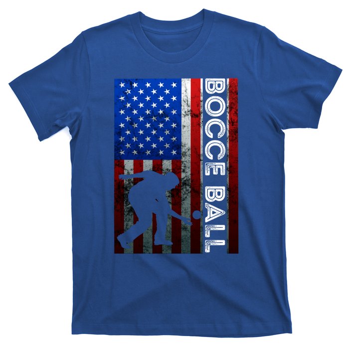 Bocce Ball American Bocce Ball Player Usa Petanque Gift T-Shirt