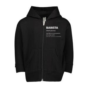 Barista Toddler Zip Fleece Hoodie