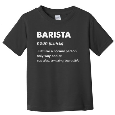 Barista Toddler T-Shirt