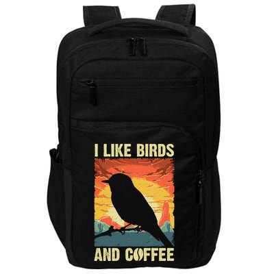 Best Bird Art For Birding Nerd Birder Bird Watcher Impact Tech Backpack