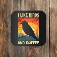 Best Bird Art For Birding Nerd Birder Bird Watcher Coaster