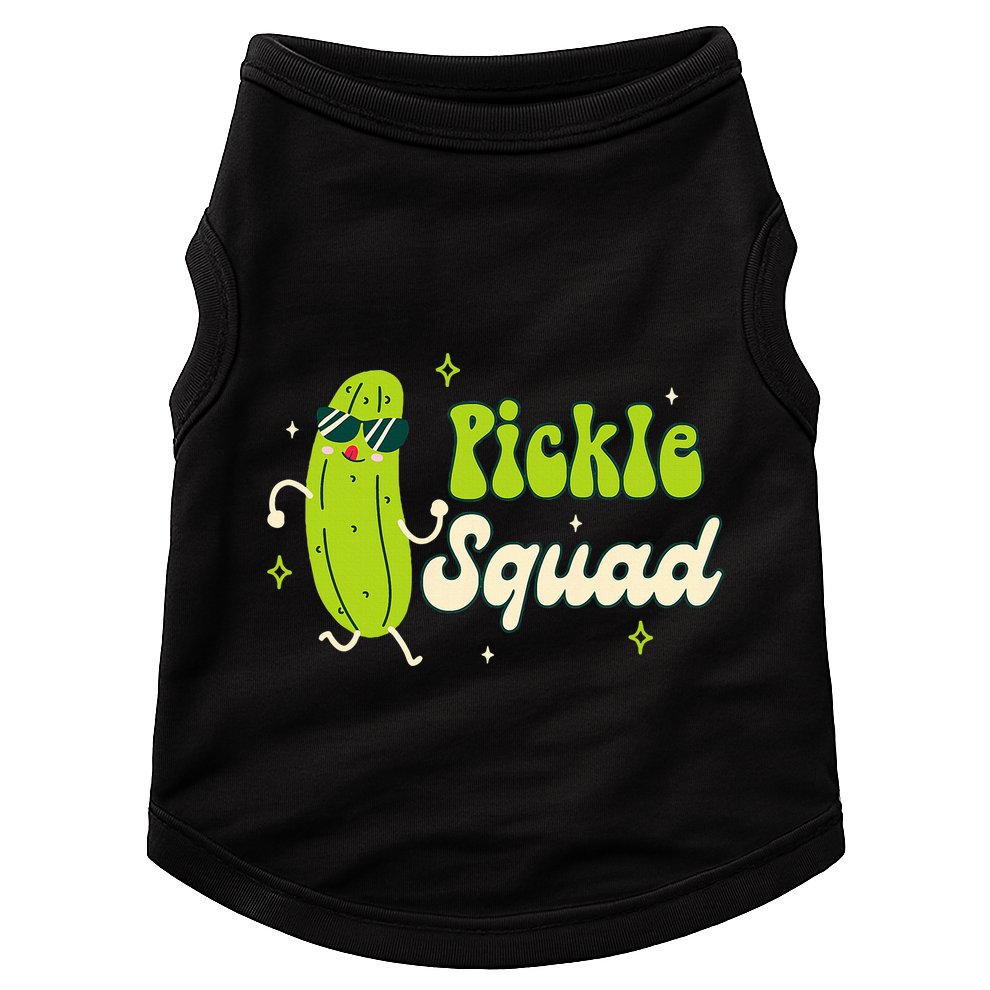 Bridesmaid Bride Babe Pickle Lover Bachelorette Pickle Squad Doggie Tank