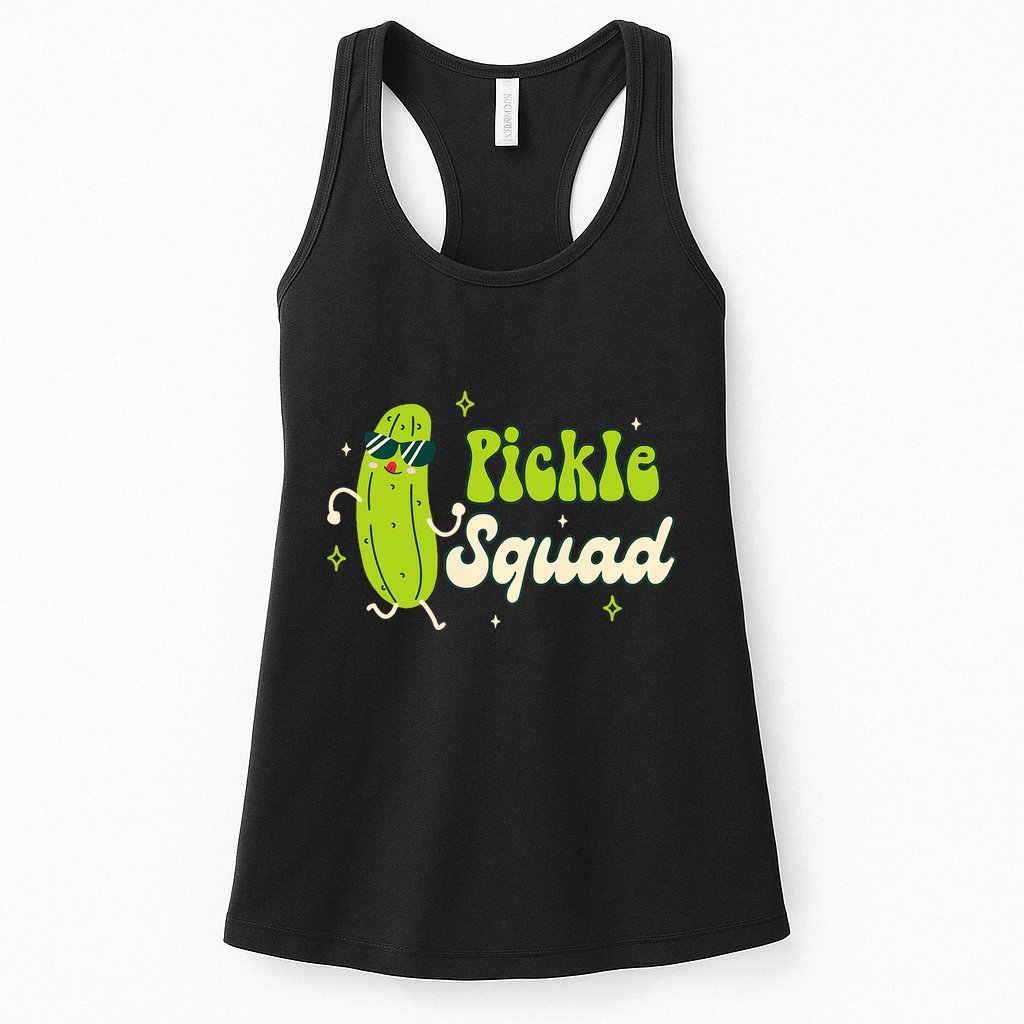 Bridesmaid Bride Babe Pickle Lover Bachelorette Pickle Squad Womens Tank Top
