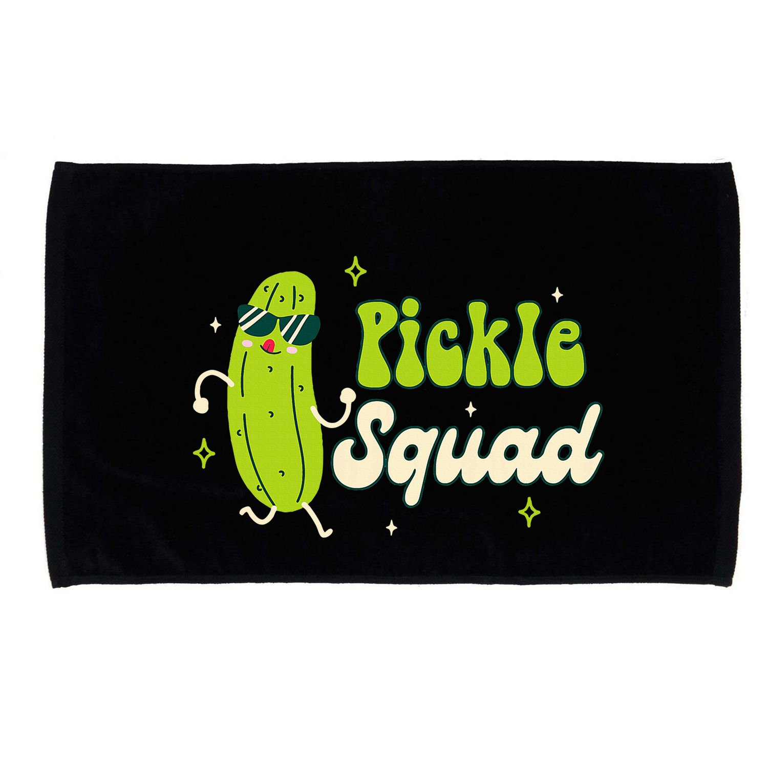 Bridesmaid Bride Babe Pickle Lover Bachelorette Pickle Squad Microfiber Hand Towel