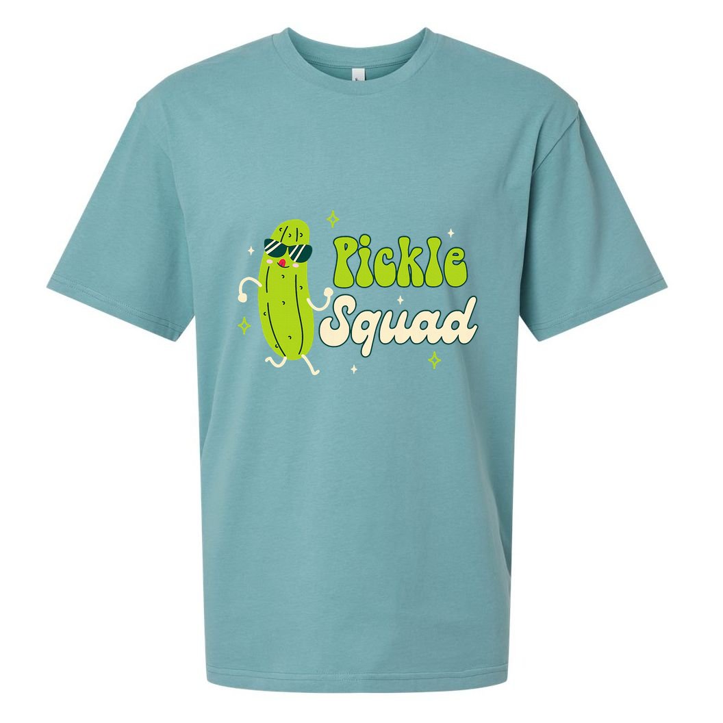 Bridesmaid Bride Babe Pickle Lover Bachelorette Pickle Squad Sueded Cloud Jersey T-Shirt