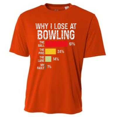 Bowling Bowler Bowling Player Lover Team Pun Cooling Performance Crew T-Shirt