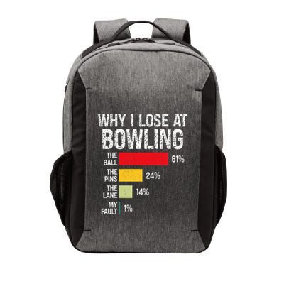 Bowling Bowler Bowling Player Lover Team Pun Vector Backpack