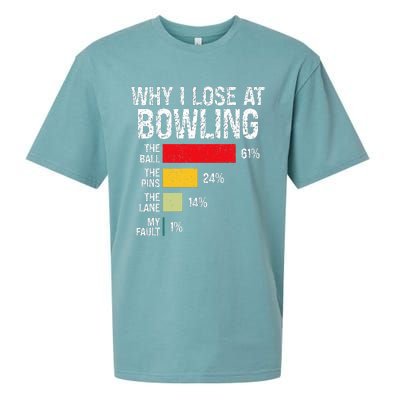 Bowling Bowler Bowling Player Lover Team Pun Sueded Cloud Jersey T-Shirt