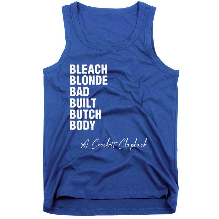 Bleach Blonde Bad Built Butch Body Tank Top