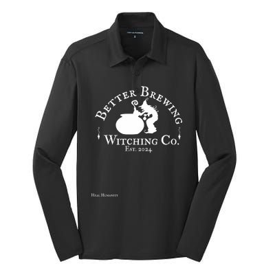 Better Brewing Silk Touch Performance Long Sleeve Polo