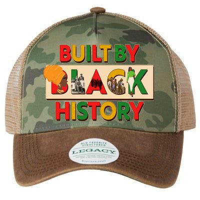 Built By Black History African American Culture Legacy Tie Dye Trucker Hat