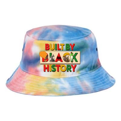 Built By Black History African American Culture Tie Dye Newport Bucket Hat