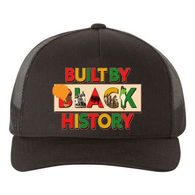 Built By Black History African American Culture Yupoong Adult 5-Panel Trucker Hat