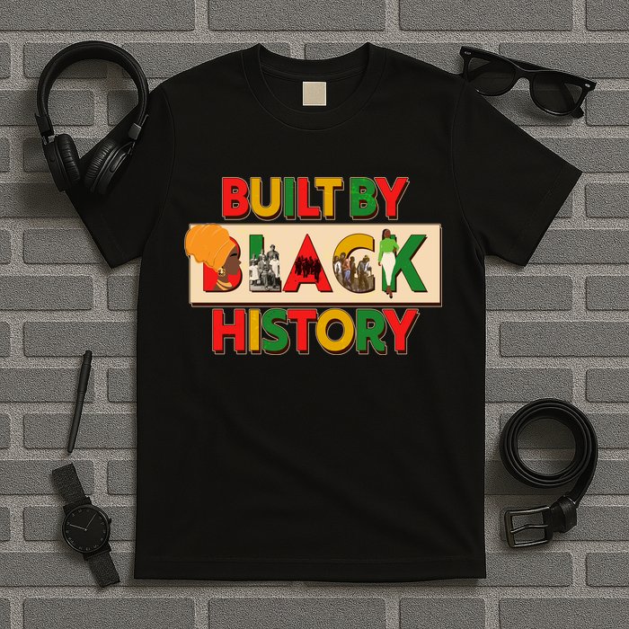 Built By Black History African American Culture T-Shirt