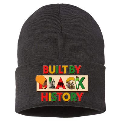 Built By Black History African American Culture Sustainable Knit Beanie