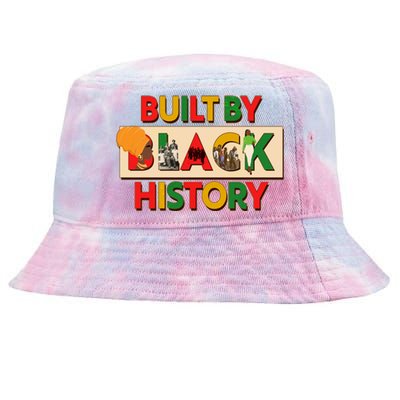 Built By Black History African American Culture Tie-Dyed Bucket Hat