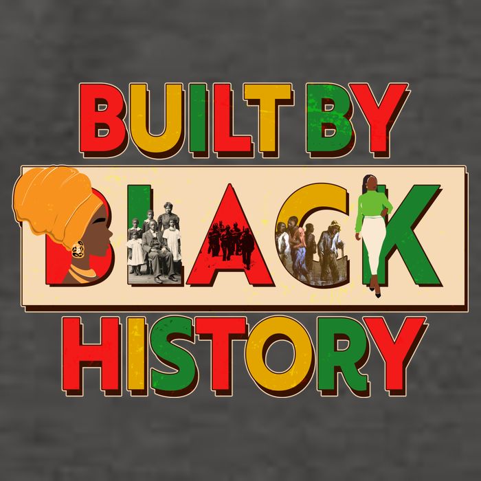 Built By Black History African American Culture Vector Backpack