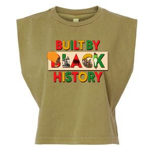 Built By Black History African American Culture Garment-Dyed Women's Muscle Tee