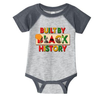 Built By Black History African American Culture Infant Baby Jersey Bodysuit