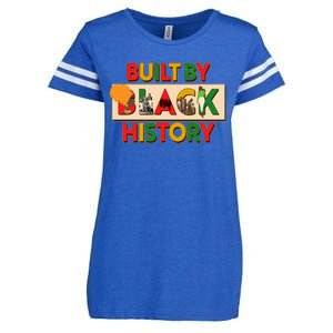 Built By Black History African American Culture Enza Ladies Jersey Football T-Shirt