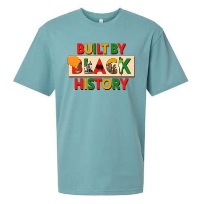 Built By Black History African American Culture Sueded Cloud Jersey T-Shirt