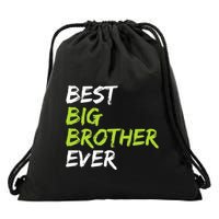 Best Big Brother Ever Drawstring Bag