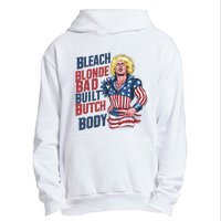 Bleach Blonde Bad Built Butch Body Urban Pullover Hoodie