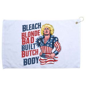 Bleach Blonde Bad Built Butch Body Grommeted Golf Towel