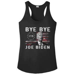 Bye Bye Biden Funny Anti Biden Election Drops Out Ladies PosiCharge Competitor Racerback Tank