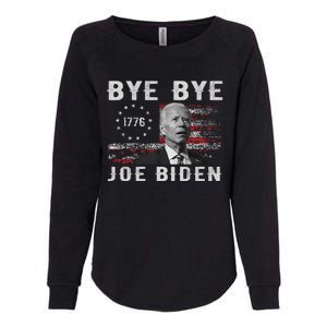 Bye Bye Biden Funny Anti Biden Election Drops Out Womens California Wash Sweatshirt